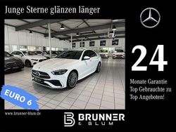 Unilack polarweiß Gebraucht 2024 Mercedes C220 AMG Limousine | 44.990 € (Etwas zu teuer)