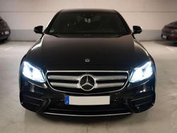 Schwarz Gebraucht 2018 Mercedes E220 AMG line Limousine | 34.900 € (Teuer)