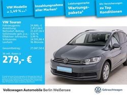 B0 delfingrau metallic Gebraucht 2021 VW Touran Comfortline Van / Kleinbus | 24.889 € (Guter Preis)