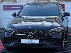 Obsidianschwarz Gebraucht 2022 Mercedes C300e AMG Limousine | 34.649 € (Fairer Preis)