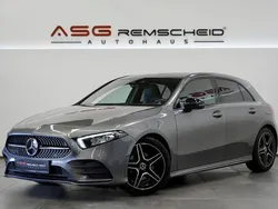 Grau Gebraucht 2018 Mercedes A200 AMG line Limousine | 25.750 € (Etwas zu teuer)