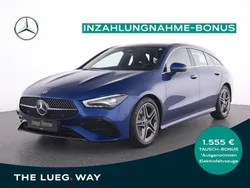 Blau metalliclack spektralblau Gebraucht 2024 Mercedes CLA250 AMG Limousine | 37.335 € (Superpreis)