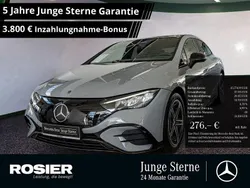 Grau Gebraucht 2024 Mercedes EQE300 Advanced Limousine | 43.775 € (Fairer Preis)