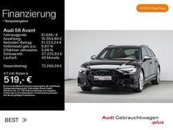 Brillantschwarz Gebraucht 2024 Audi S6 Sport Kombi | 61.888 € (Superpreis)
