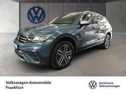 Petroleum blue metallic Gebraucht 2022 VW Tiguan Allspace Life SUV | 34.750 € (Fairer Preis)