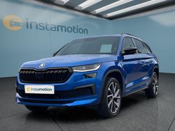 Blau Gebraucht 2022 Skoda Kodiaq SportLine SUV | 38.149 € (Teuer)