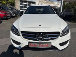 Weiß Gebraucht 2017 Mercedes C200 AMG line Kombi | 18.990 € (Fairer Preis)