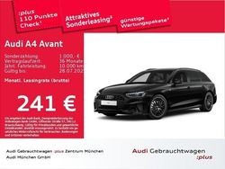 Mythosschwarz metallic Gebraucht 2024 Audi A4 S-Line Kombi | 41.451 € (Teuer)