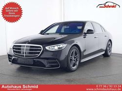 Metalliclack obsidianschwarz Gebraucht 2024 Mercedes S500 AMG line Limousine | 112.890 €