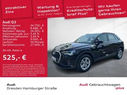 Mythosschwarz metallic Gebraucht 2024 Audi Q3 Basis SUV | 34.750 € (Superpreis)