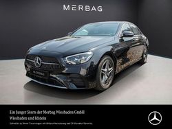 Obsidianschwarz Gebraucht 2022 Mercedes E300 AMG line Limousine | 43.890 € (Teuer)