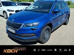 Raceblau metallic Gebraucht 2021 Skoda Karoq Style SUV | 24.930 € (Fairer Preis)