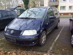 Blau Gebraucht 2000 VW Sharan Highline Van / Kleinbus | 850 € (Guter Preis)