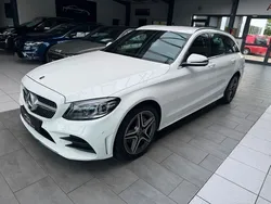 Weiß Gebraucht 2020 Mercedes C180 AMG line Kombi | 26.900 € (Guter Preis)