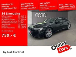 Mythosschwarz metallic Gebraucht 2022 Audi S6 Ambiente Limousine | 54.850 € (Fairer Preis)