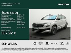 Grau Gebraucht 2024 Skoda Karoq SportLine SUV | 31.970 € (Superpreis)