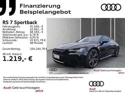 Sebringschwarz kristalleffekt Gebraucht 2023 Audi RS7 Ambiente Kleinwagen | 91.444 € (Superpreis)