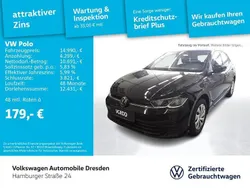 Schwarz Gebraucht 2022 VW Polo Life Limousine | 14.990 € (Guter Preis)