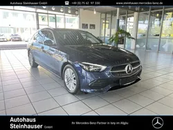 Lack sodalithblau Gebraucht 2024 Mercedes C220 Avantgarde Kombi | 39.900 € (Fairer Preis)