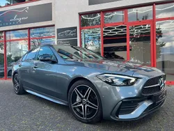 Grau Gebraucht 2023 Mercedes C220 AMG line Limousine | 39.998 € (Teuer)