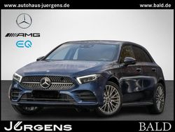 Denimblau metallic Gebraucht 2022 Mercedes A250 AMG Limousine | 31.550 € (Teuer)