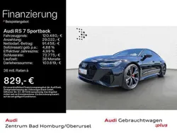 Mythosschwarz metallic Gebraucht 2024 Audi RS7 Performance Kleinwagen | 120.480 € (Guter Preis)