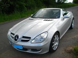 Silber Gebraucht 2005 Mercedes SLK200 Cabrio | 10.500 € (Fairer Preis)