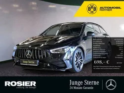 Schwarz / kosmosschwarz (metallic) Gebraucht 2024 Mercedes CLA35 AMG Shooting Brake AMG Kombi | 46.774 € (Fairer Preis)