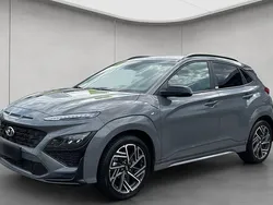 Grau Gebraucht 2021 Hyundai Kona N Line SUV | 19.460 € (Fairer Preis)