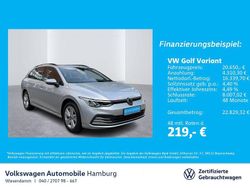 Reflexsilber metallic (metallic) Gebraucht 2021 VW Golf VIII Kombi | 20.650 € (Fairer Preis)
