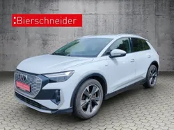 Weiss Gebraucht 2022 Audi Q4 e-tron S-Line SUV | 30.950 € (Superpreis)
