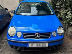 Blau Gebraucht 2002 VW Polo Kleinwagen | 600 € (Superpreis)