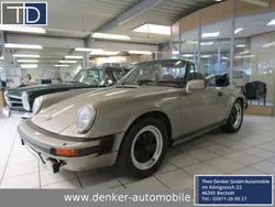 Platinbeigemetallic Gebraucht 1983 Porsche 911SC Cabrio | 69.800 €