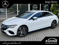 Weiß, Gebraucht 2024 Mercedes EQE300 Electric Art Limousine | 43.700 € (Superpreis)