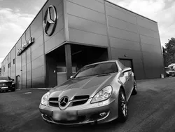 Beige Gebraucht 2005 Mercedes SLK200 Cabrio | 5.600 € (Fairer Preis)