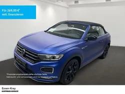 Blau Gebraucht 2021 VW T-Roc Cabriolet Edition Cabrio | 26.450 € (Fairer Preis)