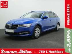 Blau Gebraucht 2022 Skoda Superb Active Kombi | 22.450 € (Guter Preis)