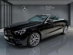 Unilack schwarz Gebraucht 2022 Mercedes E400 AMG Cabrio | 52.489 € (Superpreis)