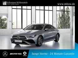 Metalliclack hightechsilber Gebraucht 2024 Mercedes CLA200 AMG Coupé | 35.990 € (Guter Preis)