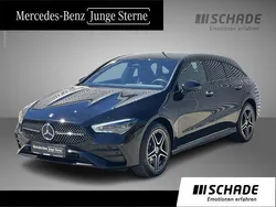 Schwarz Gebraucht 2024 Mercedes CLA250e Shooting Brake AMG Kombi | 36.250 € (Fairer Preis)
