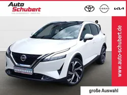 M) (weiss Gebraucht 2021 Nissan Qashqai Tekna+ SUV | 27.480 € (Fairer Preis)