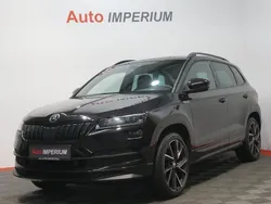 Schwarz Gebraucht 2020 Skoda Karoq SportLine SUV | 29.490 € (Etwas zu teuer)