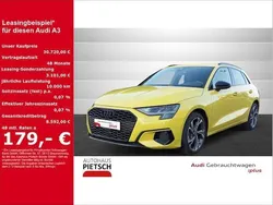 Pythongelb metallic Gebraucht 2023 Audi A3 Advanced Plus | 30.720 € (Etwas zu teuer)