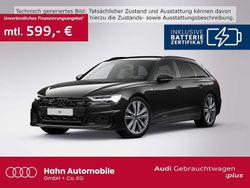 Mythosschwarz metallic Gebraucht 2025 Audi A6 S-Line Kombi | 58.430 €