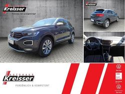 Grau (uranograu/pure white) Gebraucht 2021 VW T-Roc Style SUV | 19.980 € (Fairer Preis)