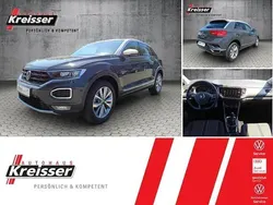 Grau (uranograu/pure white) Gebraucht 2021 VW T-Roc Style SUV | 19.980 € (Fairer Preis)