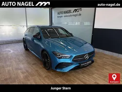 Hyperblau Gebraucht 2024 Mercedes CLA200 AMG Kombi | 38.436 € (Etwas zu teuer)