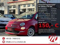 Rot Gebraucht 2021 Fiat 500 Dolcevita Kleinwagen | 12.470 € (Fairer Preis)