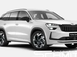 Weiß Neu 2025 Skoda Kodiaq SportLine SUV | 46.850 € (Etwas zu teuer)
