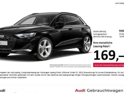 Mythosschwarz metallic Gebraucht 2024 Audi A3 Sportback Advanced Limousine | 31.155 € (Fairer Preis)